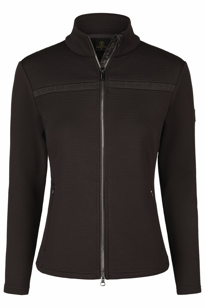Eskadron Heritage Zip Shirt Trje - Black Truffle 