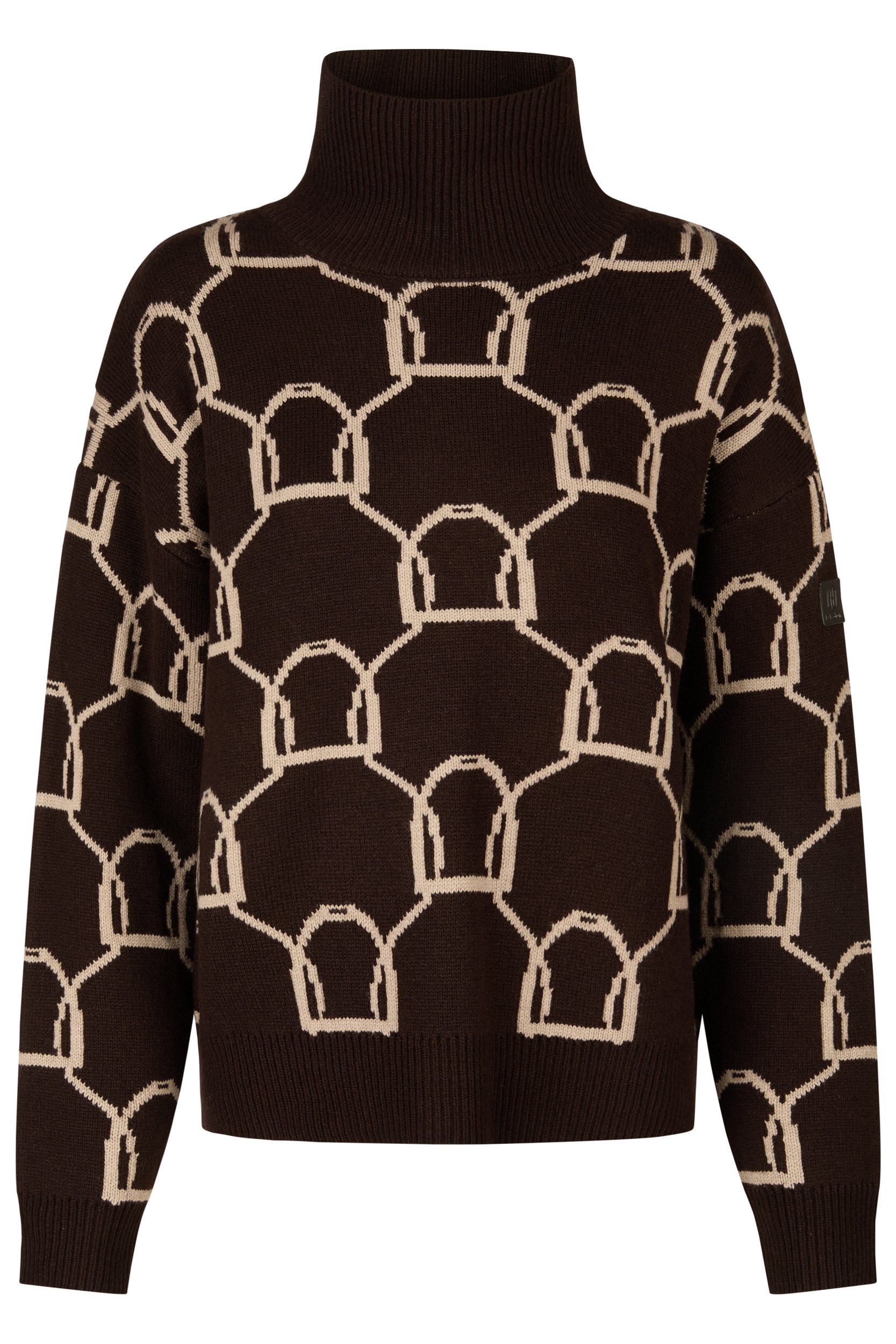 Eskadron Heritage Knit Jumper - Black Truffle & Cardamom 