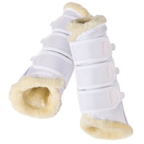 Eskadron Fauxfur Classic Gamacher - Hvid