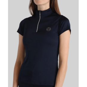 Montar Everly Junior S/S Polo - Navy m. Slv 