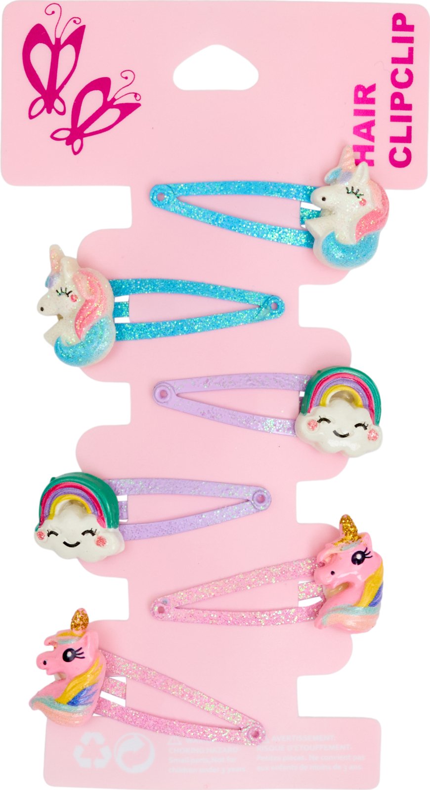 Equipage H�rsp�nder m. Unicorn & Regnbuer - 3 Par. 