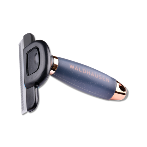 Waldhausen Fldestrigle m. Gel - Sort/Rosegold