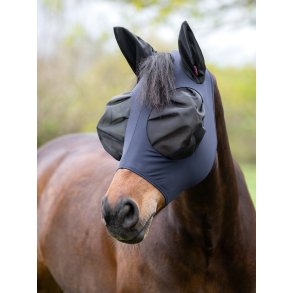 LeMieux Bug Relief Half Fluemaske - Navy 
