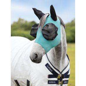 LeMieux Bug Relief Half Fluemaske - Lagoon