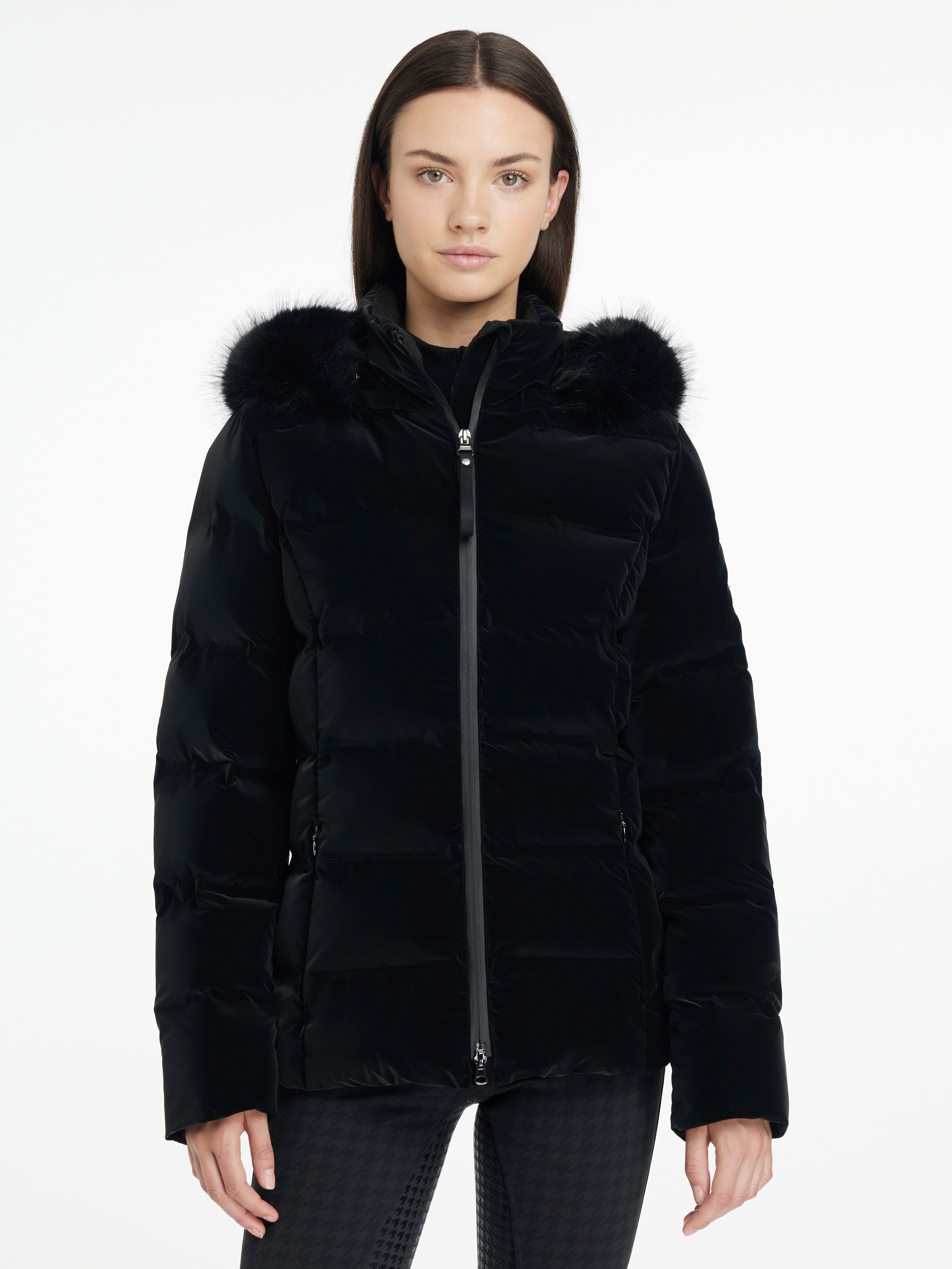 LeMieux Aspen Puffer Jakke - Sort 