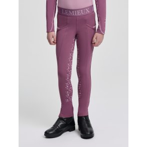 LeMieux Mini Pull On Junior Tights - Mallow 