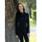 LeMieux Brilliance Sparkle Junior BaseLayer Tr�je - Sort 