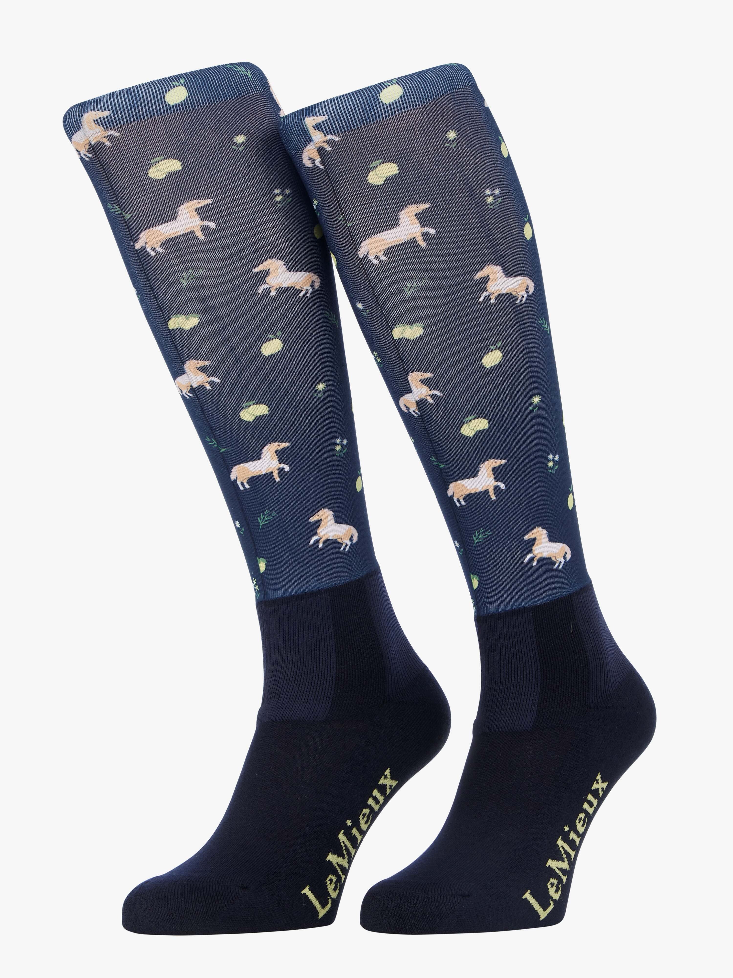 LeMieux Footsie Str�mper - Lemon & Pony 