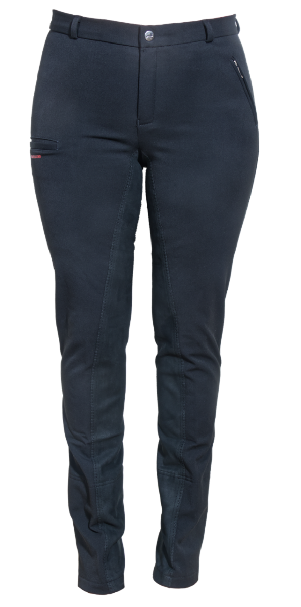 Karlslund Iceland Jodhpur Ridebukser m. Skind & Mobillomme