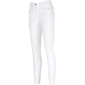 Pikeur Laure Ridebukser m. Grip - Hvid 