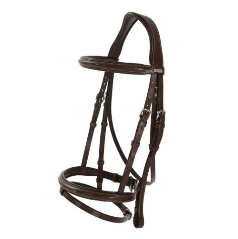 K�llquist Equestrian Lippo Selected Fancy Slim Trense - Chocolate m. St�l 