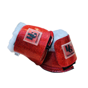 HorseGuard Lulu Klokker - Rd m. Glitter