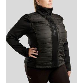 Montar Emma Curve Quilt Jakke - Sort