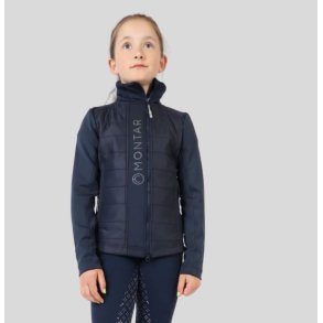 Montar Emma Junior Quilt Jakke - Navy