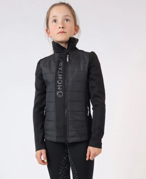 Montar Emma Junior Quilt Jakke - Sort 