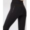 Montar Rebel Tone In Tone Pull On Tights - Sort 