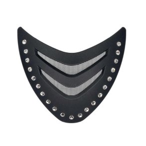 One K Con. Front - Sort m. Swarovski Crystal 