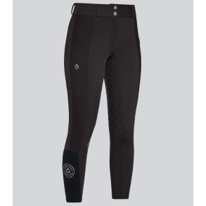 Cavalleria Toscana Perforated Ridebukser - Sort 