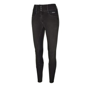 Pikeur Candela Ridebukser m. DuraGrip - Black Denim 