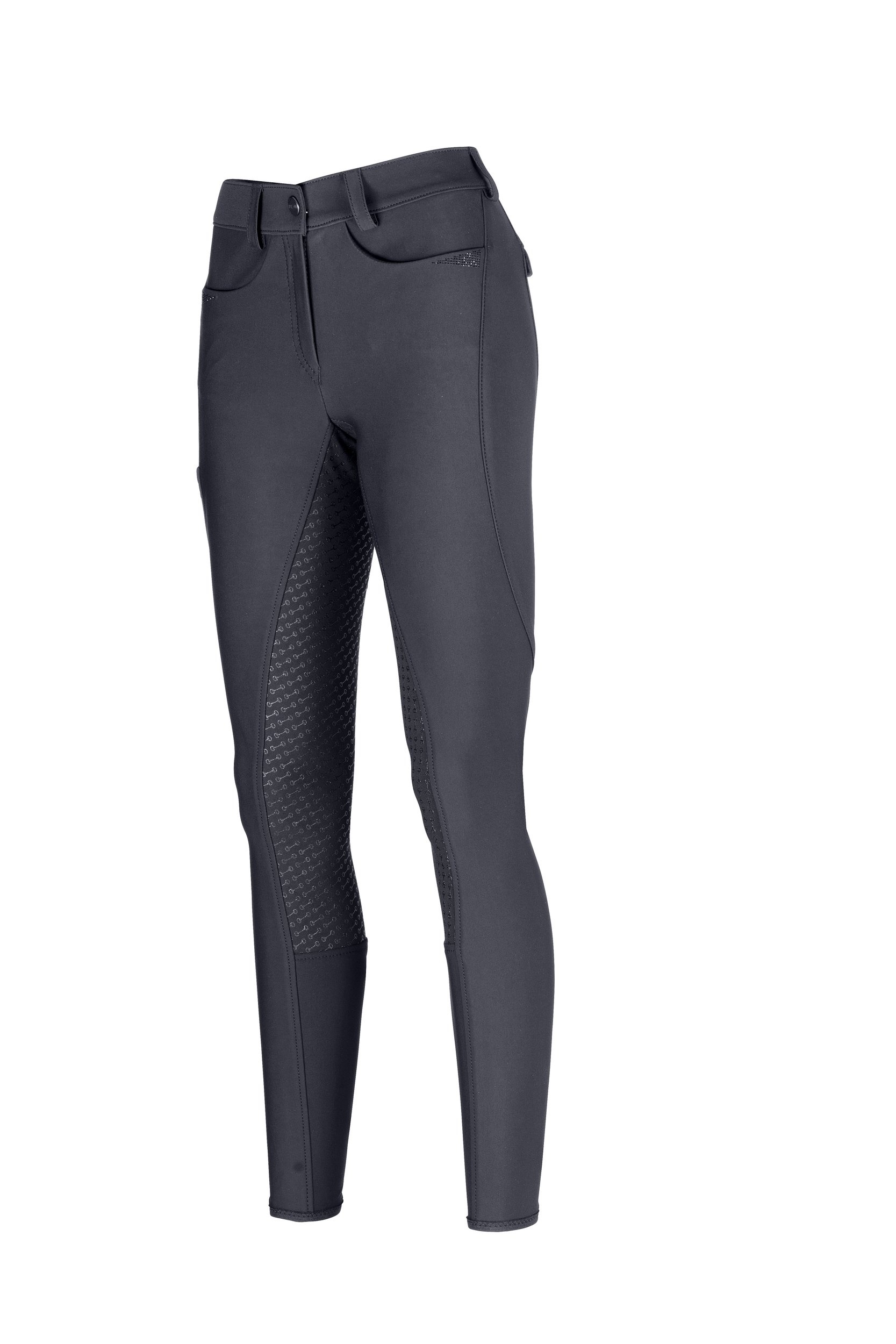 Pikeur Laure Ridebukser m. DuraGrip - Dark Shadow 