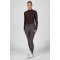 Pikeur 2284 Zip Rib Tr�ningstr�je - Chocolate Brown  
