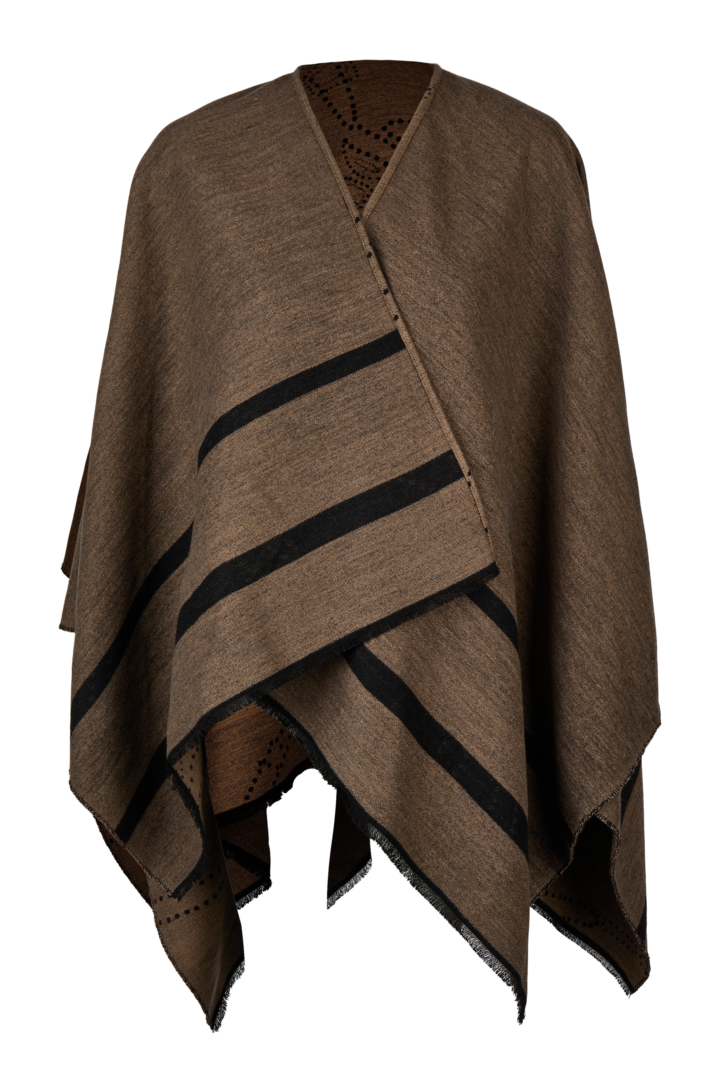 Pikeur 2854 Vendbart Sjal - Mocha Cream