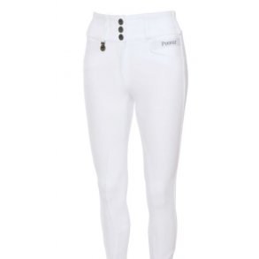 Pikeur Candela Ridebukser Fuldskind - Hvid