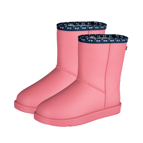 ELT Booties Rainless Stvler - Lucky Heart Pinkred 
