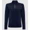 Cavalleria Toscana Junior Fleece Jersey Trning Zip Polo m. Flock Print - Navy 