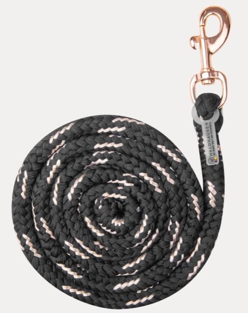 Waldhausen Lurex Trktov - Sort m. Rosegold