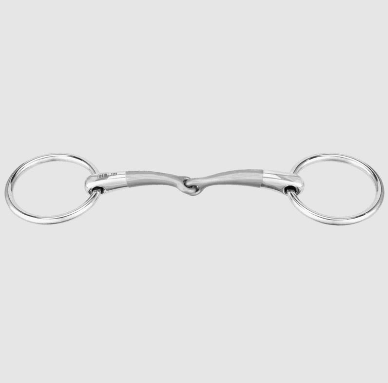  HS Satinox Loose Ring 2-Delt Bradoon Bid - Stl