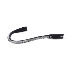 Schockemhle Siena Pandebnd - Sort m. Crystal 