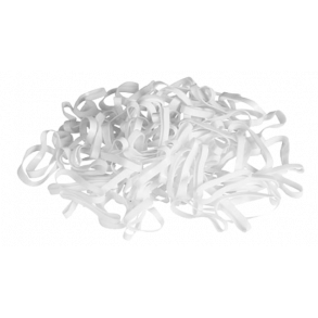 Silikone Elastikker - Hvid