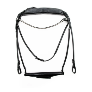 Finesse Bridles Spirit Trense - Sort m. Slv