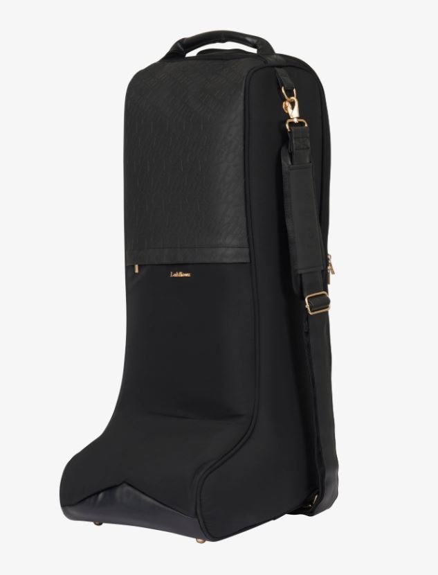 LeMieux Luxe Stvletaske - Sort m. Guld 