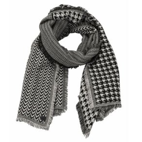 Pikeur Houndstooth Halstrklde - Ash Gold 