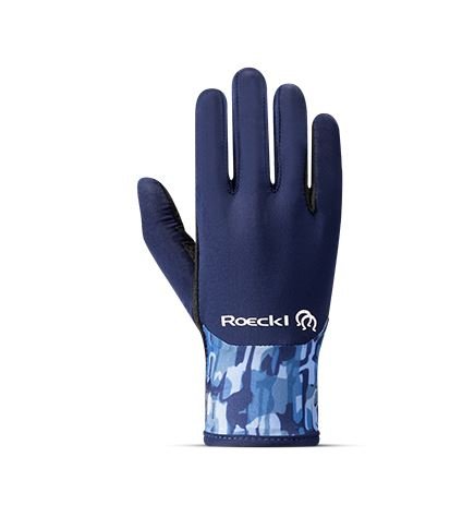 Roeckl Tryon 2 Junior Ridehandsker - Navy Iris