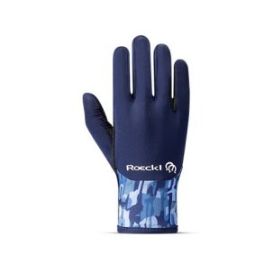 Roeckl Tryon 2 Junior Ridehandsker - Navy Iris