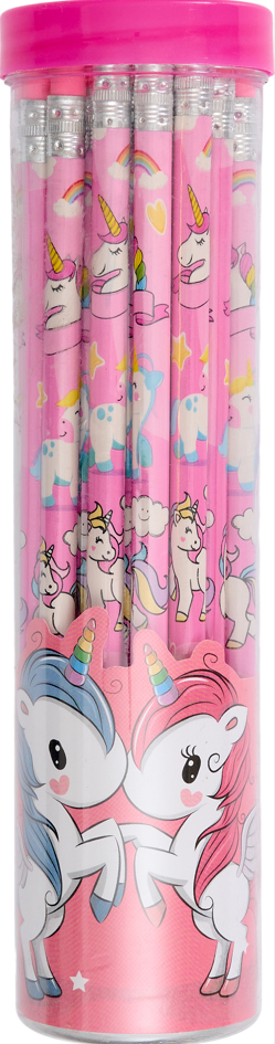 Equipage Unicorn 5-pak Blyanter - Pink 