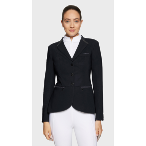 Samshield Victorine Crystal Fabric & Alcantara Stvnejakke - Sort 