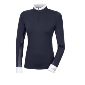 Pikeur Virgine Langrmet Showshirt - Night Blue 