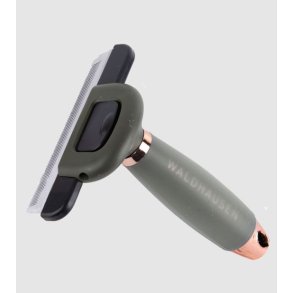 Waldhausen Fldestrigle m. Gel - Sort/Rosegold