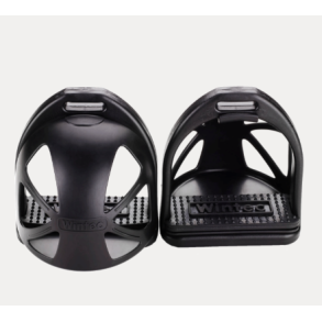 Wintec Junior Stigbjle m. Sikkerhedstkappe - Sort 